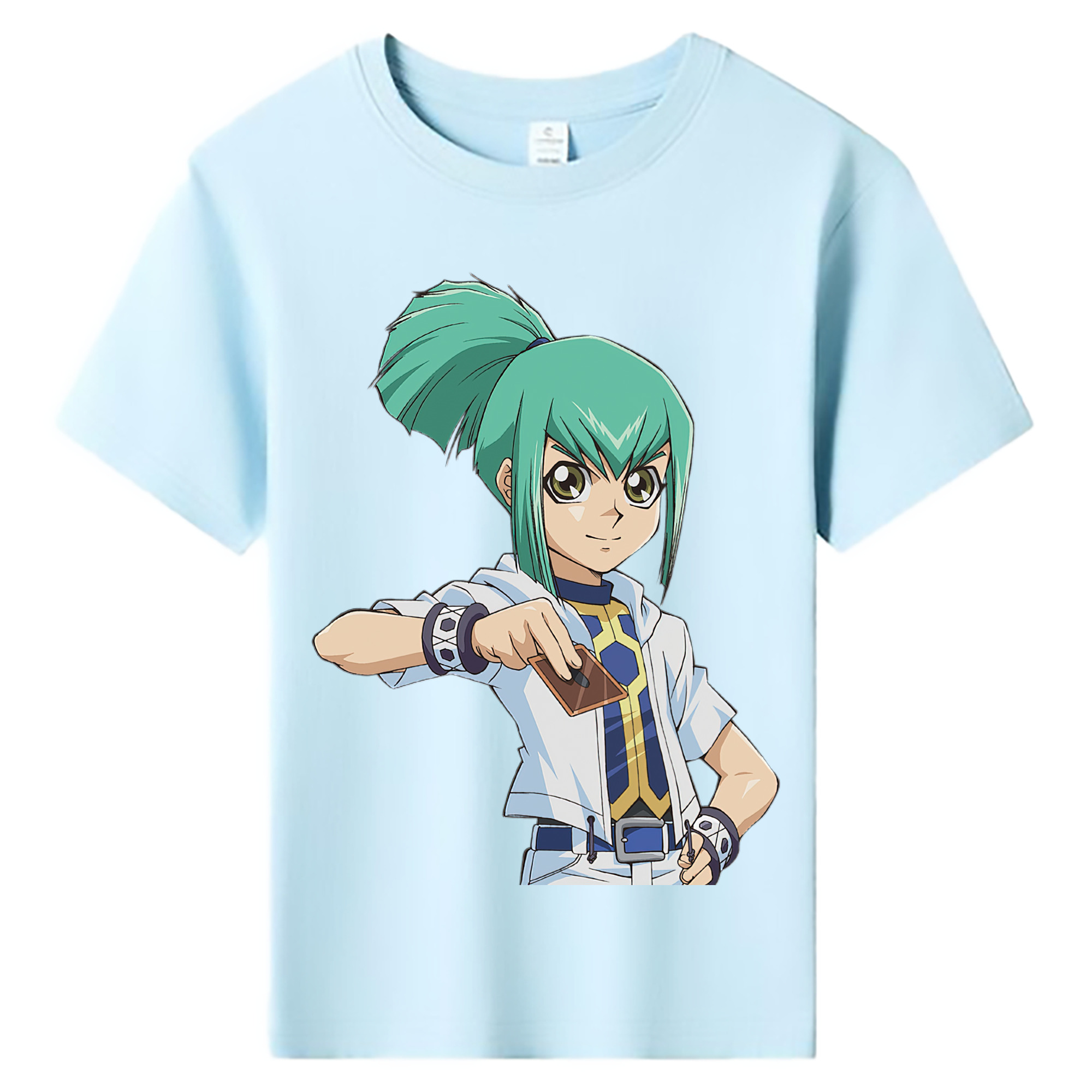 （画像用） 遊☆戯☆王 Yu-Gi-Oh! 綿100％キッズTシャツ（フロントプリント）